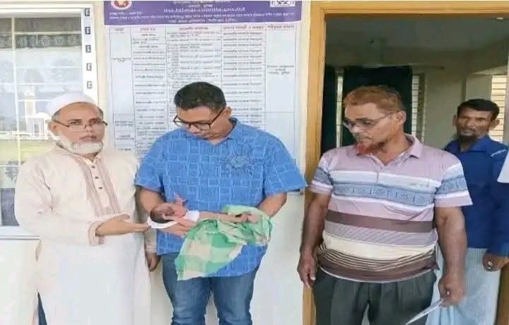 রক্তমাখা নবজাতক কন্যাসন্তানকে অন্যের জিম্মায় রেখে পালিয়েছে মা